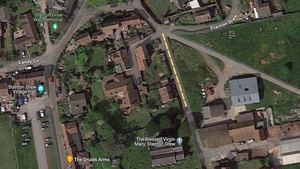Stanton Drew temporary road closure to be put in place mnrjournal.co.uk
